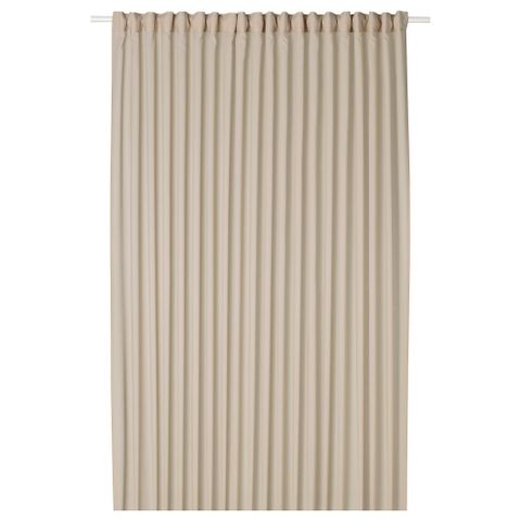 Шторы IKEA ROSENROBINIA (РОЗЕНРОБИН), Бежевый, 300x250 см