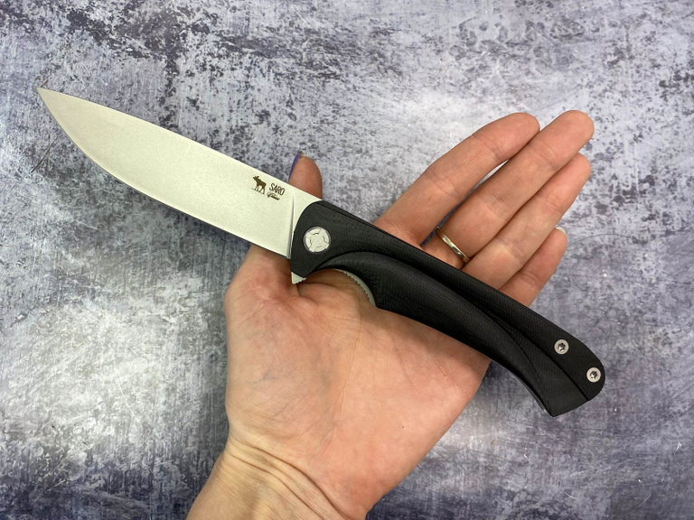 Складной нож Чиж, сталь K110, G10