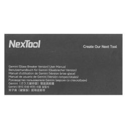 Мультитул NexTool NE20406 Gemini (Версия со стеклобоем) (Blue)