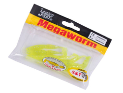 Виброхвосты съедобные LJ Pro Series MegaWorm 2,5in (6,35 см), цв. 071, 8 шт.