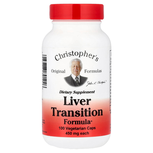 Christopher's Original Formulas, средство для восстановления печени, 100 вегетарианских капсул