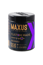 Maxus Презервативы Custom Made 64 №15 в железном кейсе, увеличенные X-Edition, 15 шт