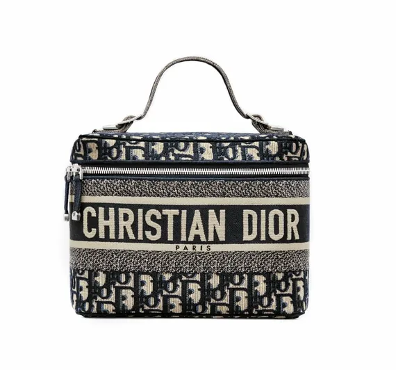 Косметичка Dior Diortravel темно-синий
