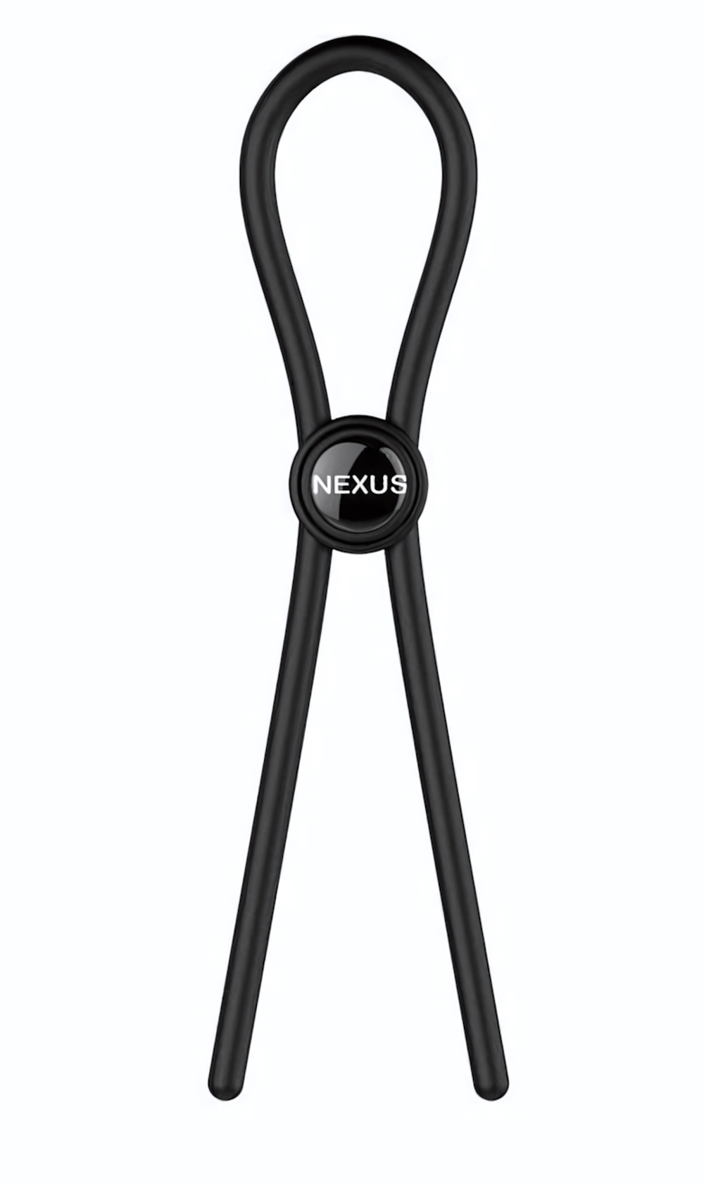 Черное эрекционное лассо Nexus Forge Single (Цвет: черный)