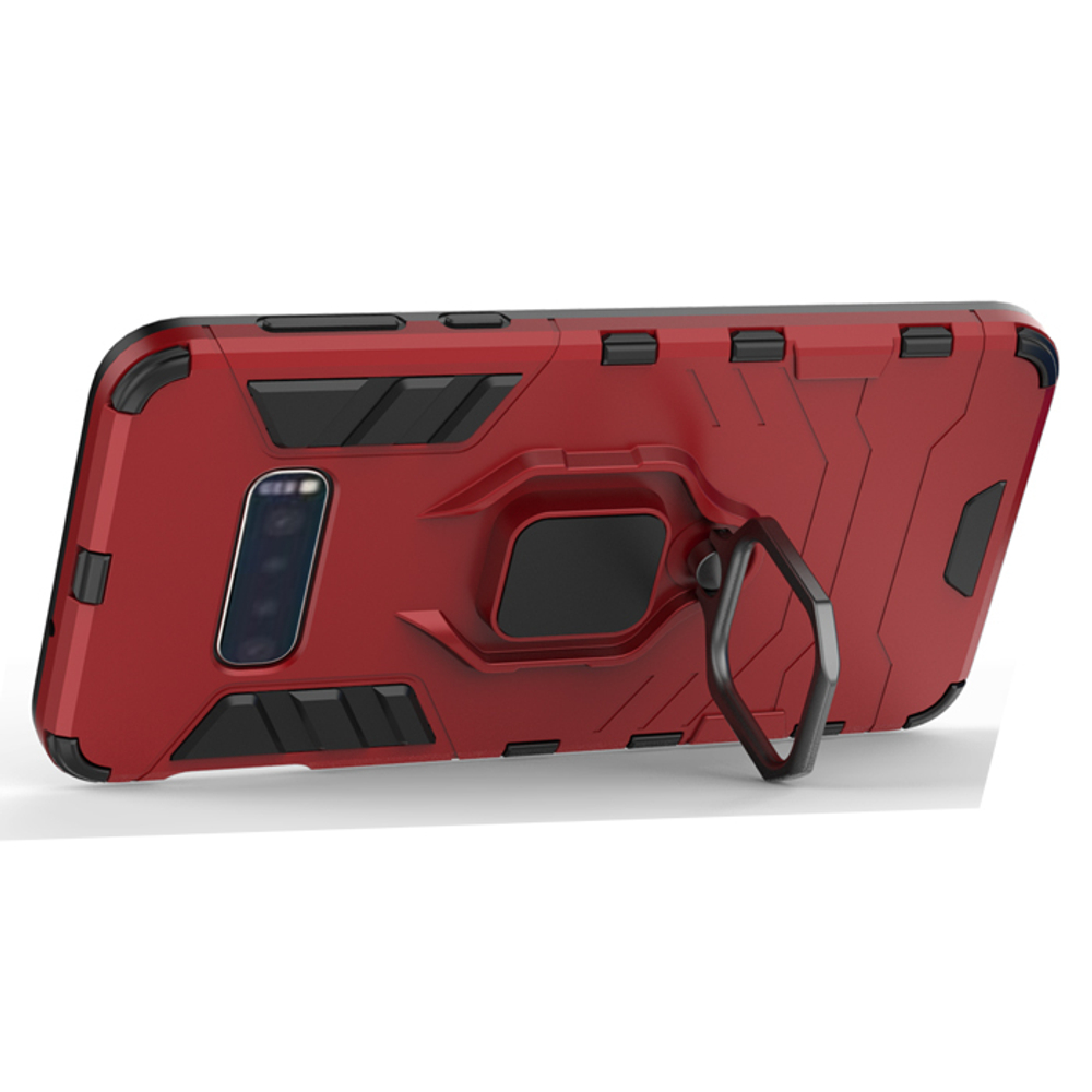 Противоударный чехол с кольцом Panther Case для Samsung Galaxy S10e