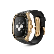 Корпус для Apple Watch CRS46 - Золотистый/Чёрный