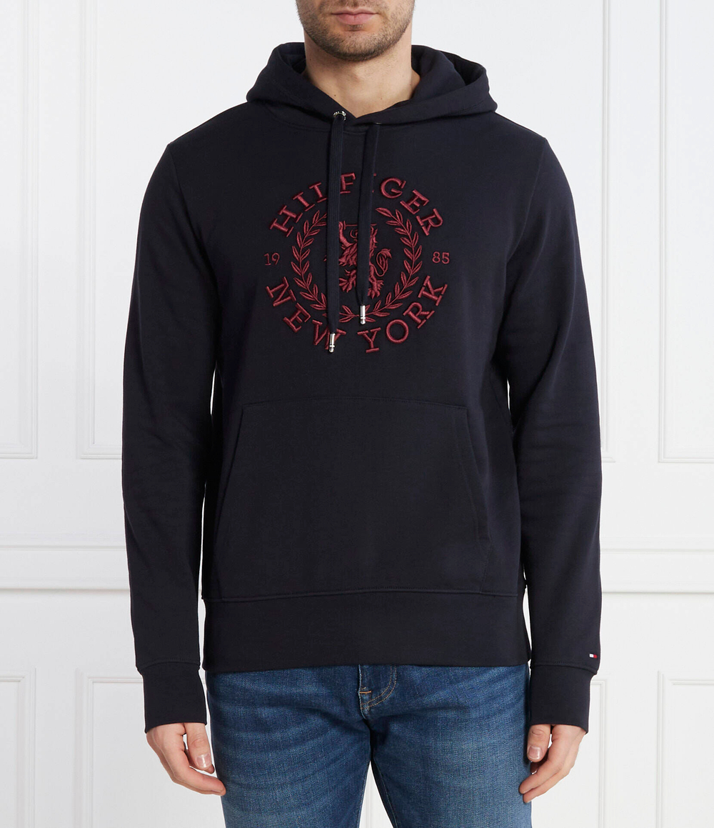 Худи BIG ICON CREST Tommy Hilfiger - темно-синий(MW0MW33650)