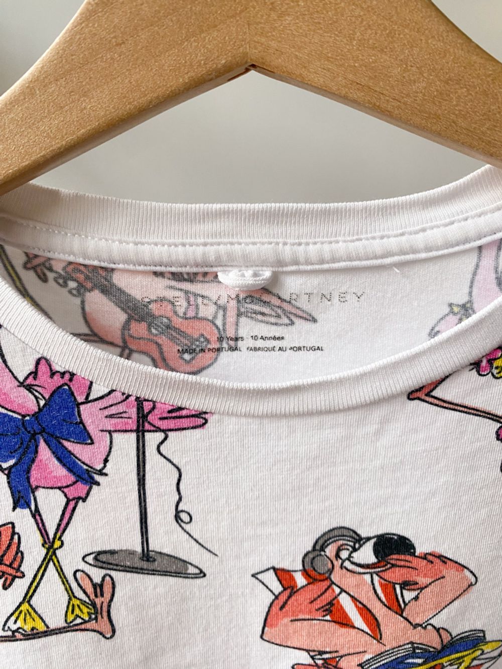 Хлопковая футболка Stella McCartney, 140