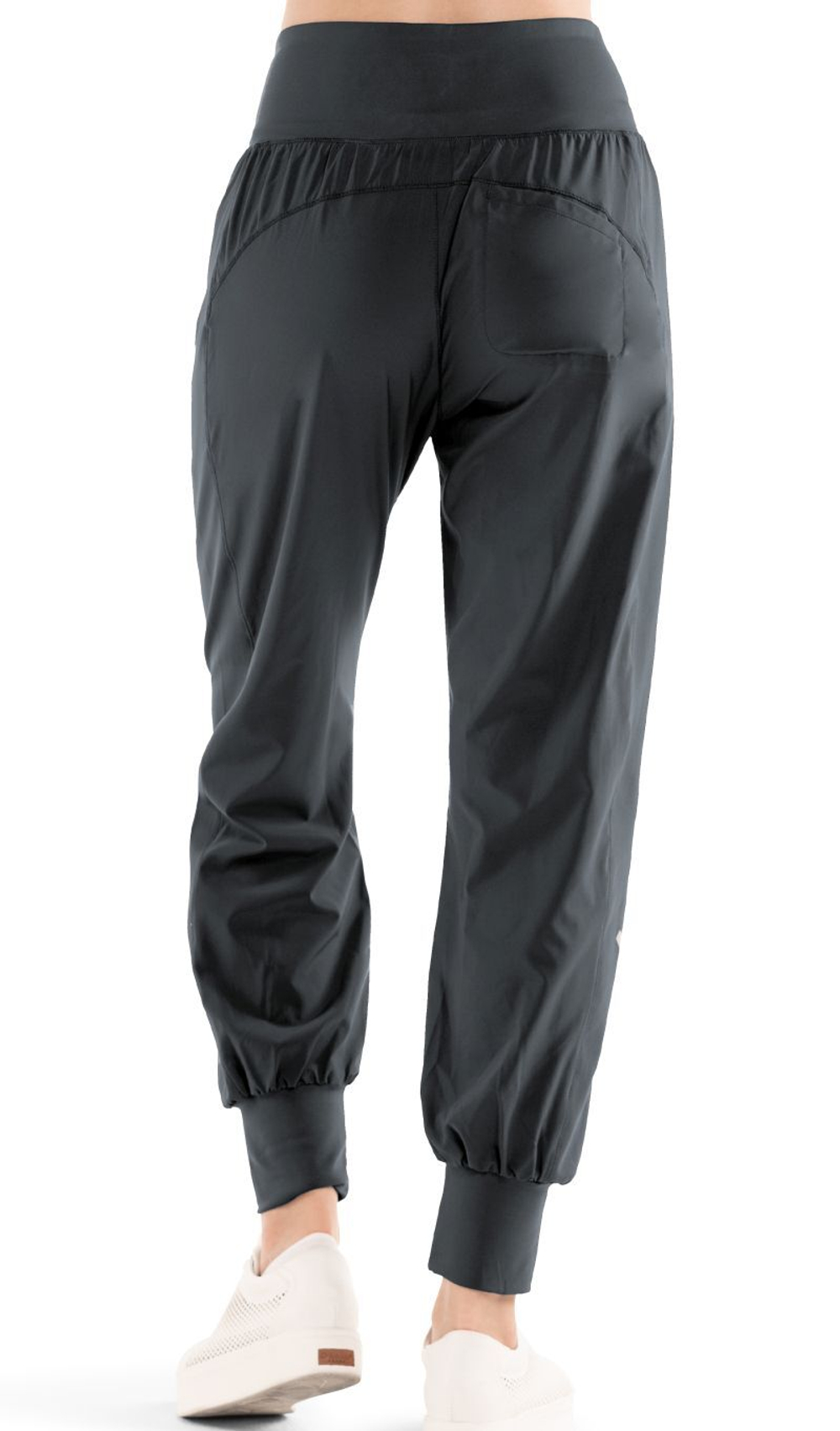 Женские теннисные брюки Lucky in Love Tech Performance Long Distance Jogger - серый