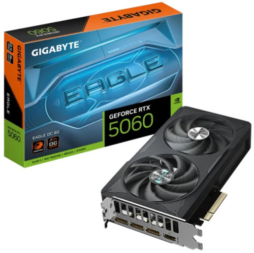 Видеокарта GIGABYTE GeForce RTX 5060 EAGLE OC (GV-N5060EAGLE OC-8GD)