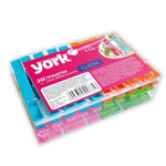 Прищепки бельевые Классик 20шт (4 цвета) YORK