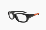 Спортивные очки с диоптриями Demetz Softness R / Black Orange / детские до 10 лет