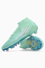 Бутсы adidas F50 Elite Sparkfusion Mid FG/AG для женщин - бирюзовый