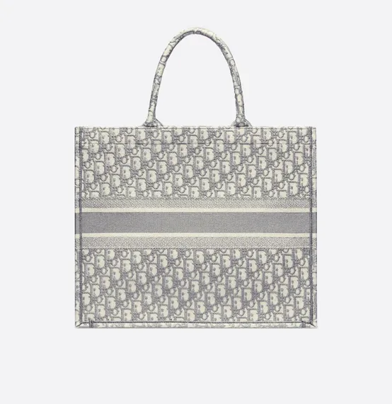 Сумка Dior Book Tote, светло-серый