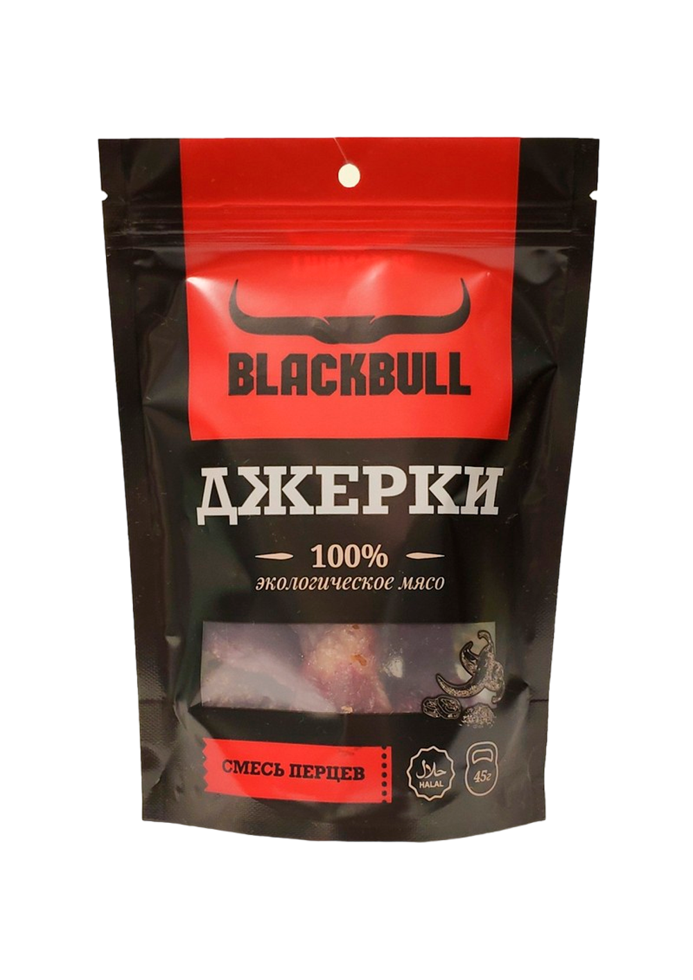 Джерки говяжьи Black Bull Классические 45гр