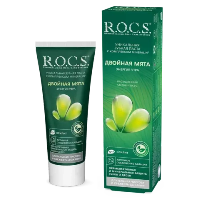 R.O.C.S. Зубная паста Двойная мята 74г