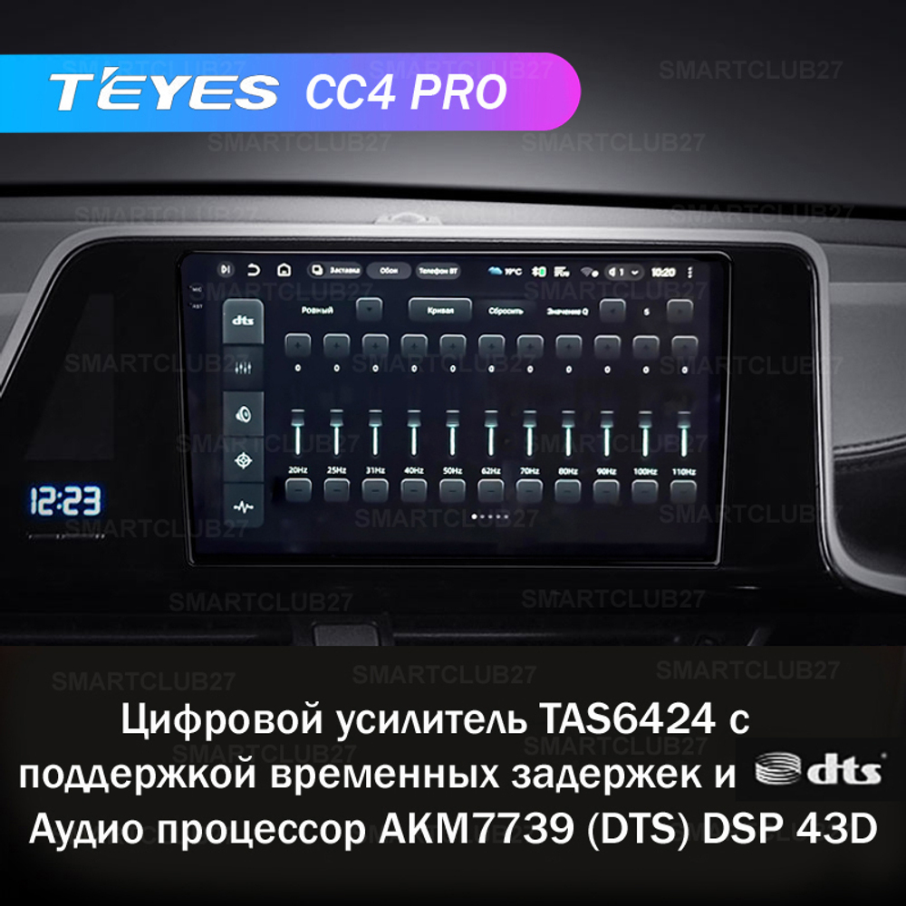 Teyes CC4 Pro 9" для Toyota C-HR 2016+ (прав)