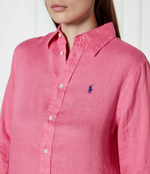 Льняная рубашка POLO RALPH LAUREN - розовый(211970730)