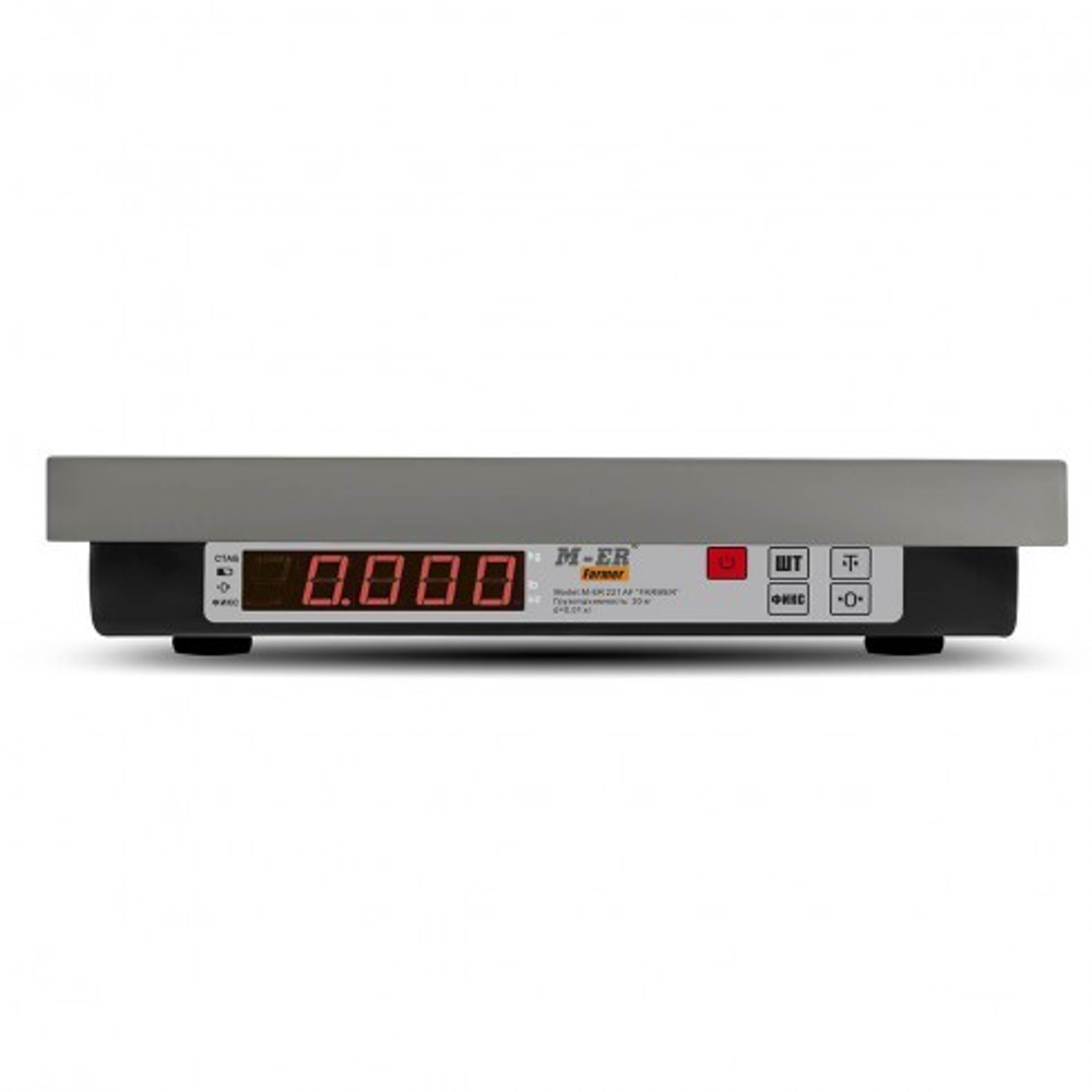 Фасовочные настольные весы M-ER 221 F-32.5 LED RS232