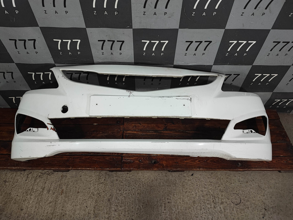 Бампер передний Hyundai Solaris 1 (RB) 14-17 Б/У Оригинал 865114L500