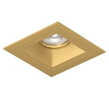 Комплект из светильника и рамки 1* GU5.3 D51303GMOD золото Domino Lightstar