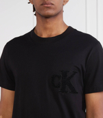 Футболка CK CHENILLE CALVIN KLEIN JEANS - черный(J30J323492)