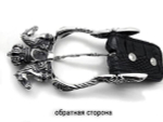Пряжка для ремня из серебра King of Night AZBk-011.