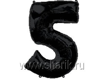А ЦИФРА 5 Черный