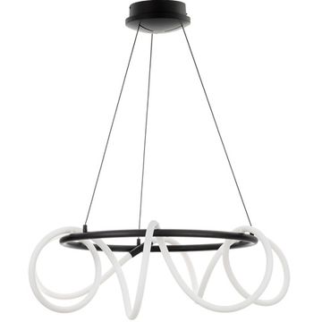 Люстра подвесная с пультом LED 52W 3000K-5500К CL220261 чёрный Python Citilux