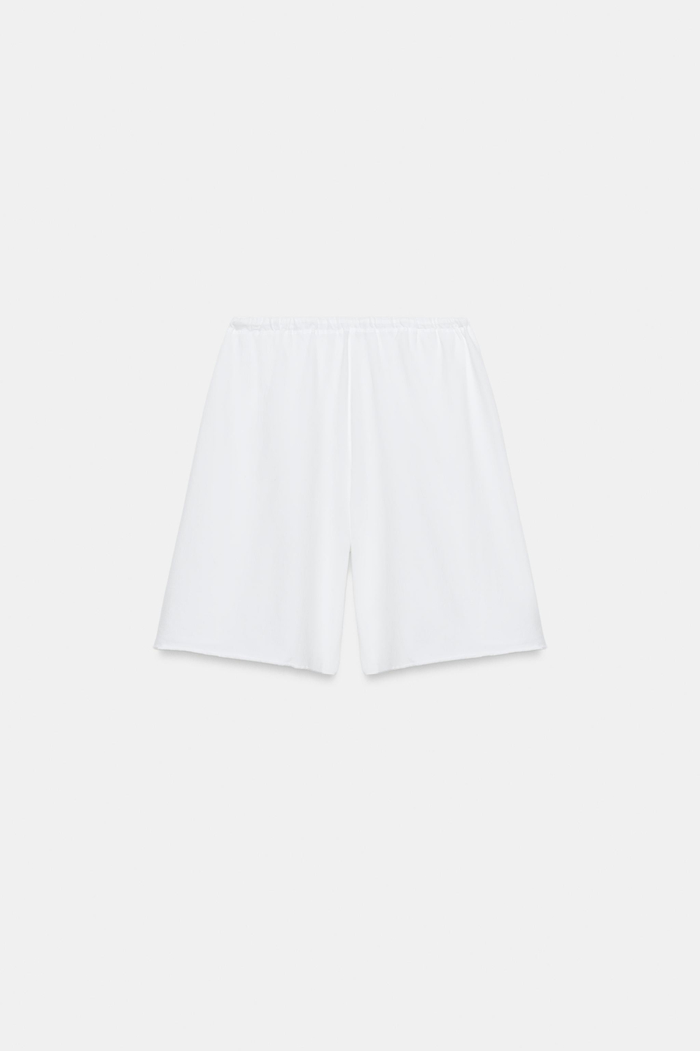 ХЛОПКОВЫЕ ШОРТЫ НА ШНУРКЕ — ZARA
