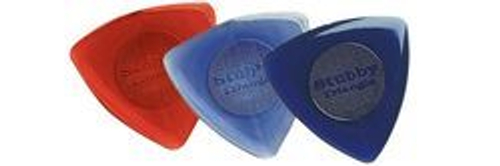 Dunlop 473R200 Stubby Triangle 24Pack медиаторы, толщина 2 мм, 24 шт.