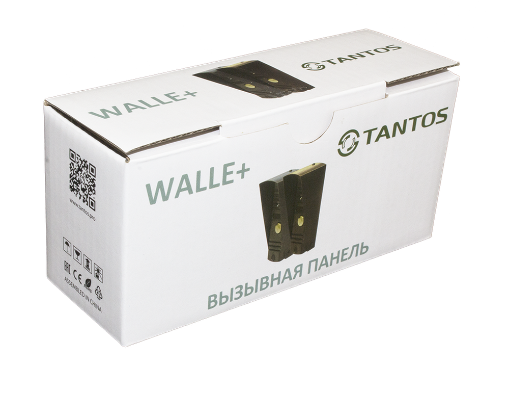 Вызывная панель Tantos WALLE+ (асфальт)  в упаковке