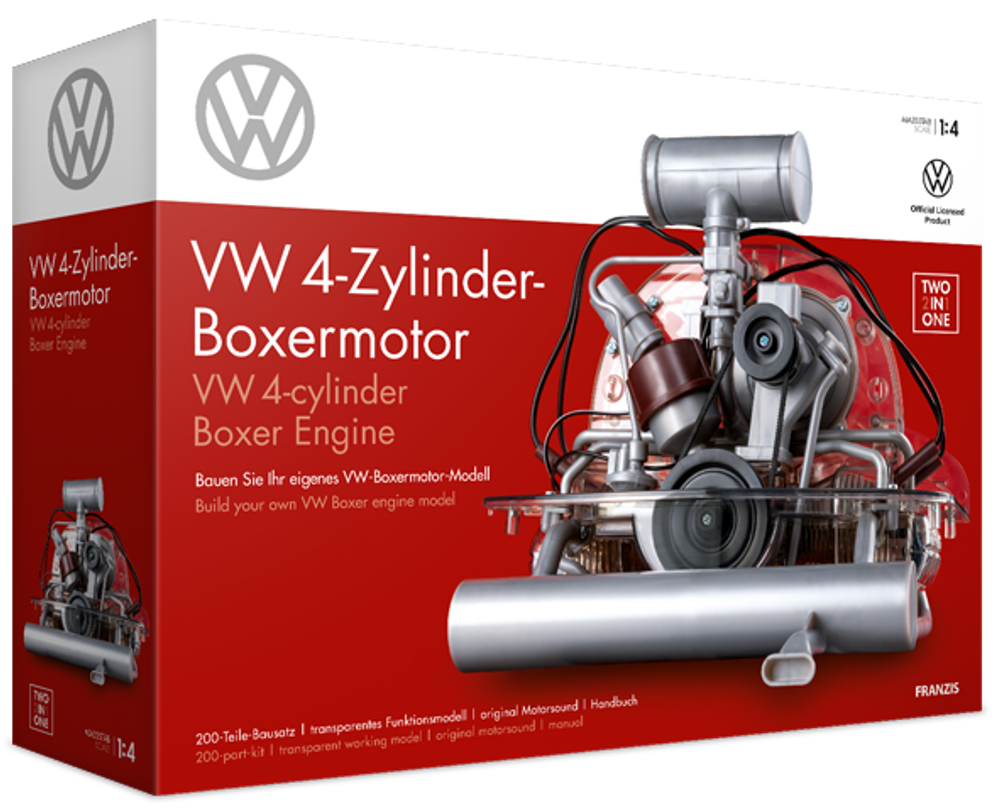 Конструктор Franzis VW Boxermotor 2 в 1 1:4