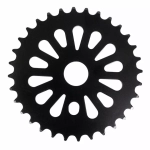 Звезда передняя GS-Z127-32T 1/2"х1/8" 32T СТАЛЬНАЯ,ЧЁРНАЯ