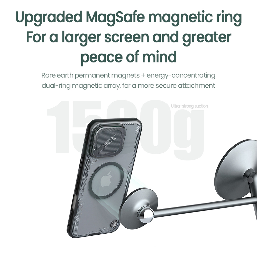 Чехол тонированный с поддержкой MagSafe на iPhone 16 Pro, серия Iceblade Prop Magnetic от Nillkin