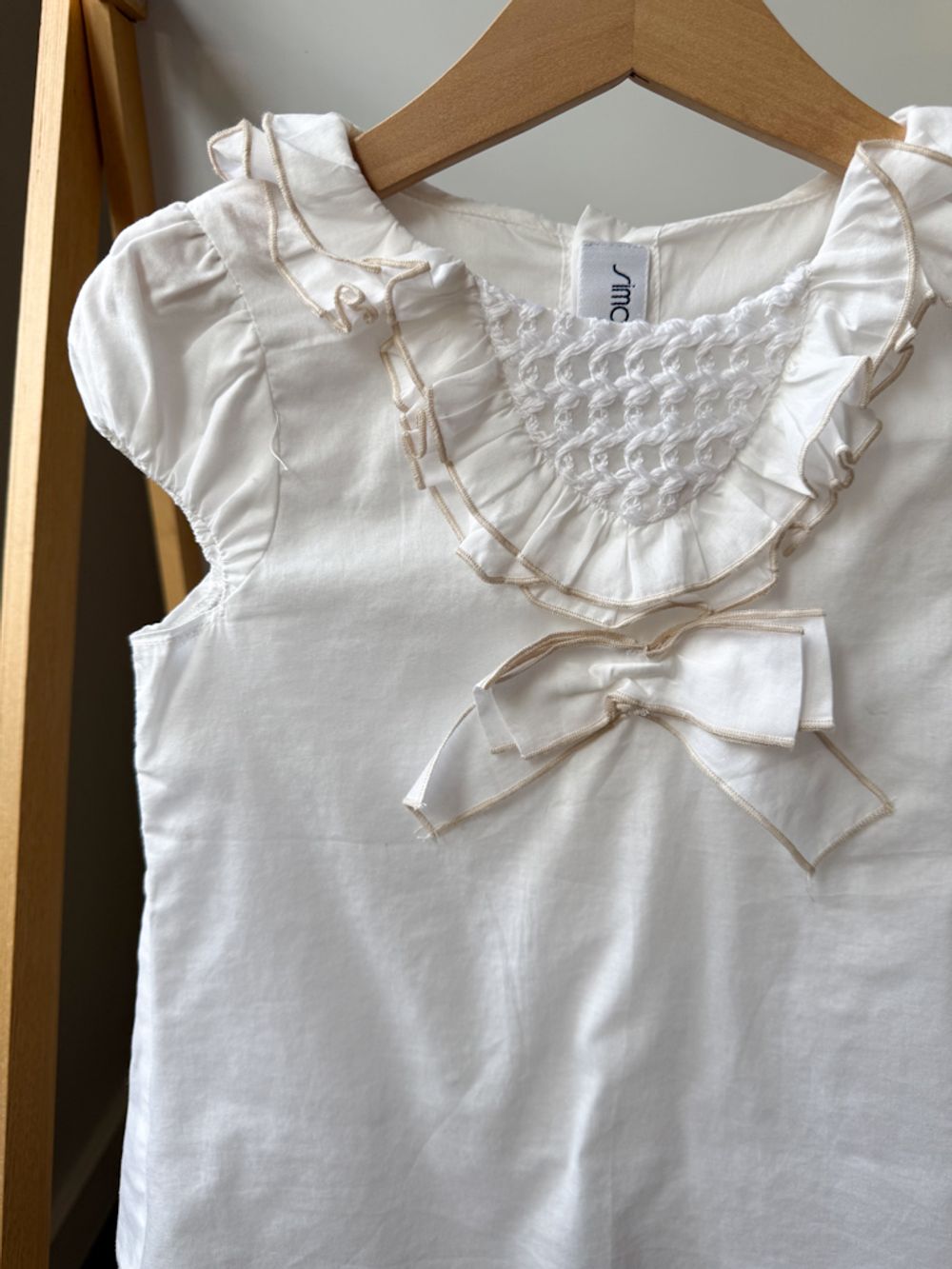 Хлопковая блузка Simonetta, 110