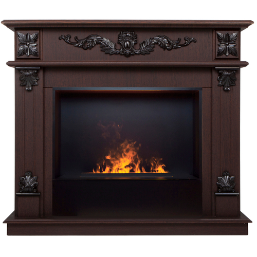 Каминокомплект Real Flame Philadelphia 25,5/26 DN с очагом 3D Cassette 630 Black Panel