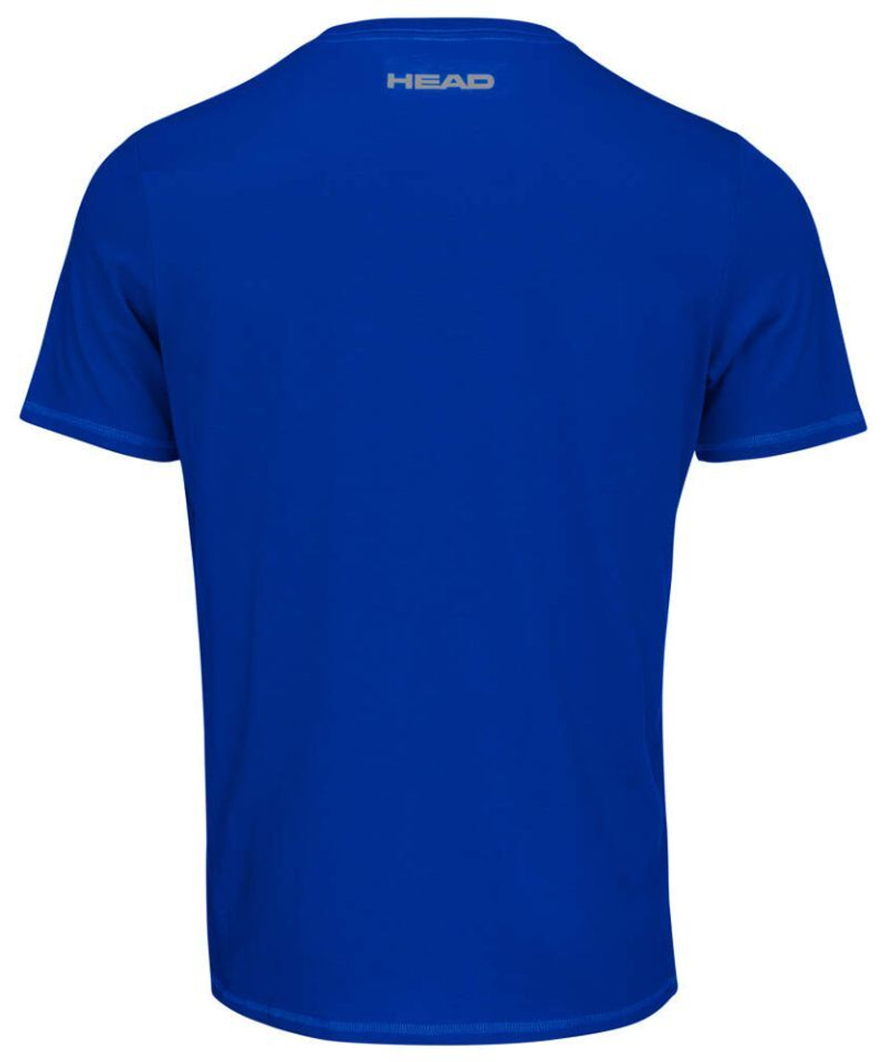 Футболка для мальчика теннисная Head Boys Club Basic T-Shirt - небесный