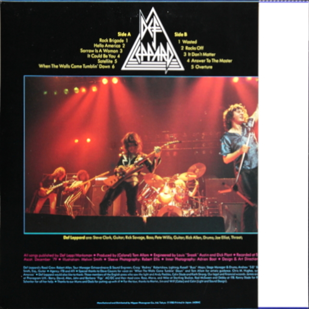 Def Leppard / On Through The Night (LP)