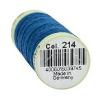 Нитки отделочные Gutermann Top Stitch 30 (30 метров), 5 кат. | 214 т.лазурный