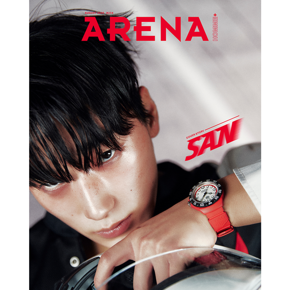 Журнал ARENA - 2025. 08 (Cover. ATEEZ SAN)