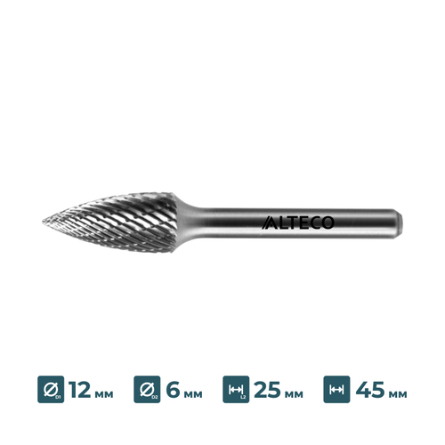 Борфреза по металлу ALTECO G 1225/6 MX