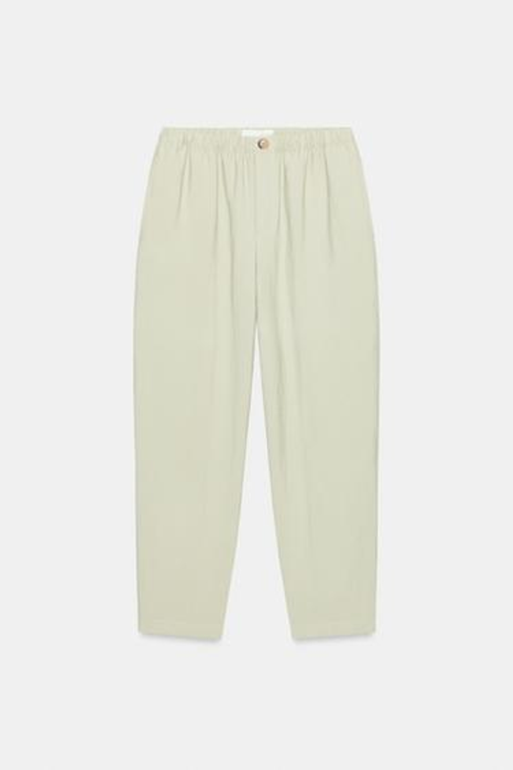 Брюки с резинкой на талии и карманами - ZARA