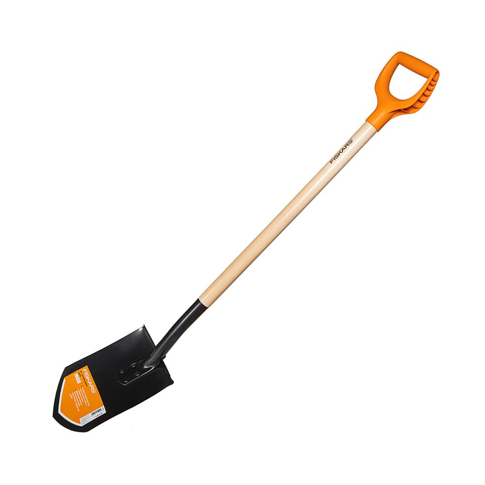 ЛОПАТА ШТЫКОВАЯ "ДАЧА" С ЧЕРЕНКОМ И РУЧКОЙ, 1185мм (1/4) "FISKARS" 1060033
