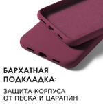 Мягкий Soft Touch чехол из силикона для GOOGLE PIXEL 8 PRO с бархатной подкладкой