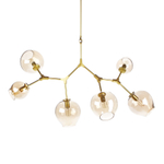 Люстра  BRANCHING BUBBLE CHANDELIER  6 by LINDSEY ADELMAN ( GOLD )