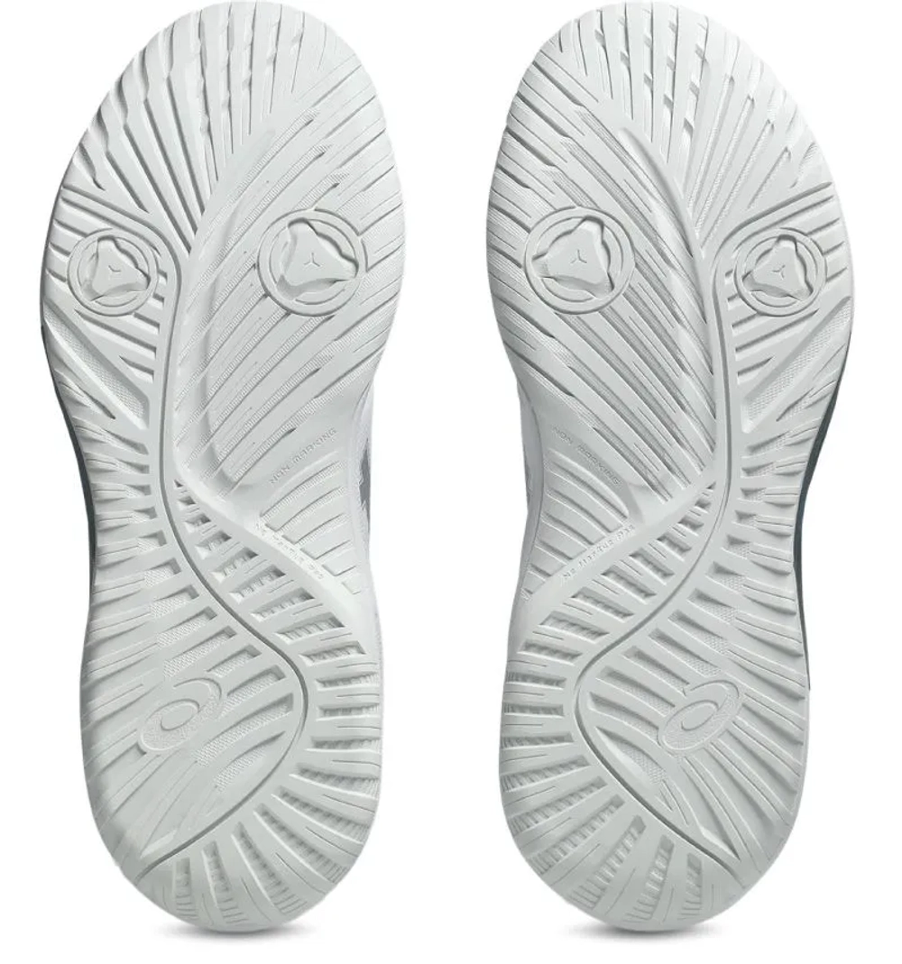 Женские теннисные кроссовки Asics Gel-Dedicate 9 - white/pure silver