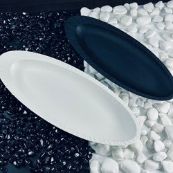 Lenardi 135-062 Набор из 2 овальных блюд 39,2/47см ЭФИОПИЯ в под.уп.(х8)Фарфор