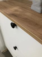 Комод Теодора белый/крафт золотой