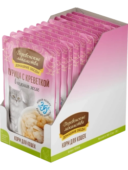 Корм для кошек пауч 70г*12шт